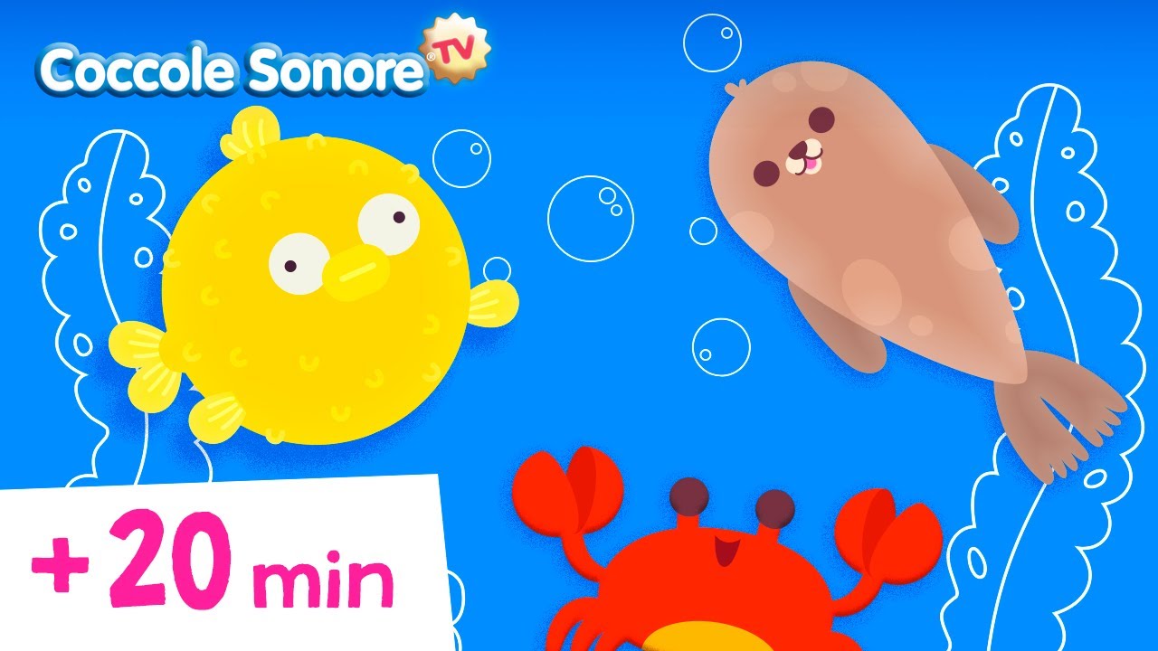 💧La canzone dell'Acqua💧 + altre canzoni per bambini - Coccole Sonore