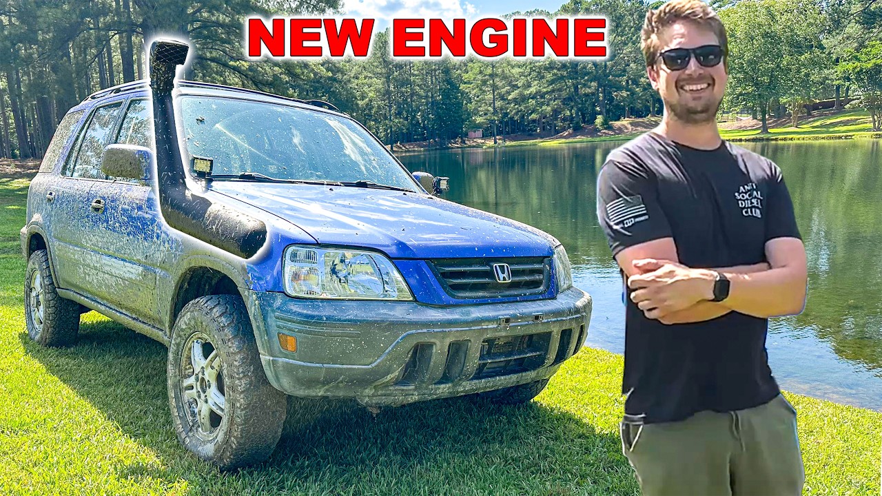 We Rebuilt the FLOODED Car- New Engine and Snorkel Install