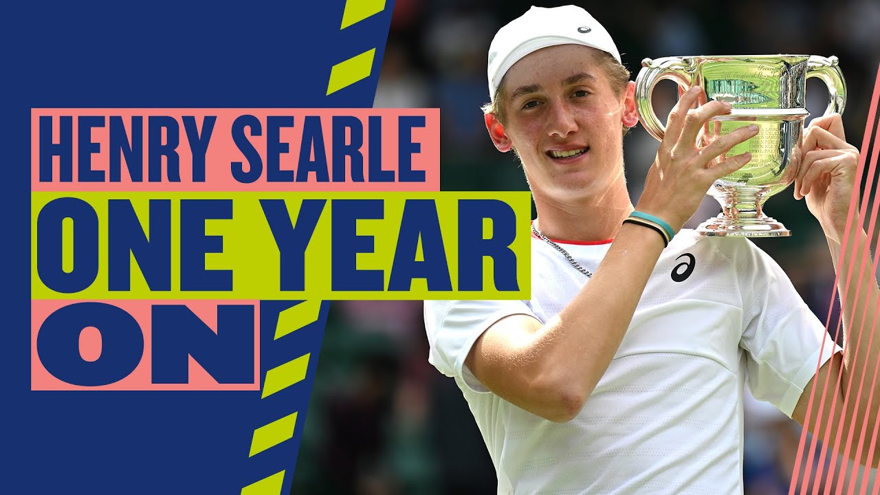 Henry Searle One Year On From His Wimbledon Boys' 2023 Title | LTA