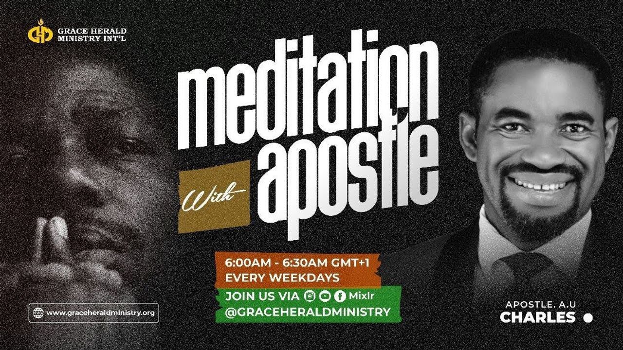 Meditations with Apostle || 27th OF NOVEMBER, 2024 || GHM || OVERCOMING LIFE