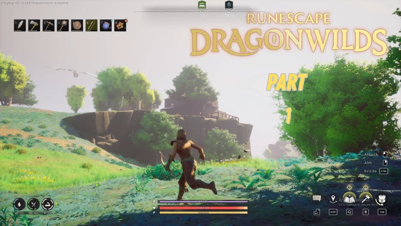 Runescape DragonWilds [MY] : New Addiction Survival Games With Dragon | Part 1