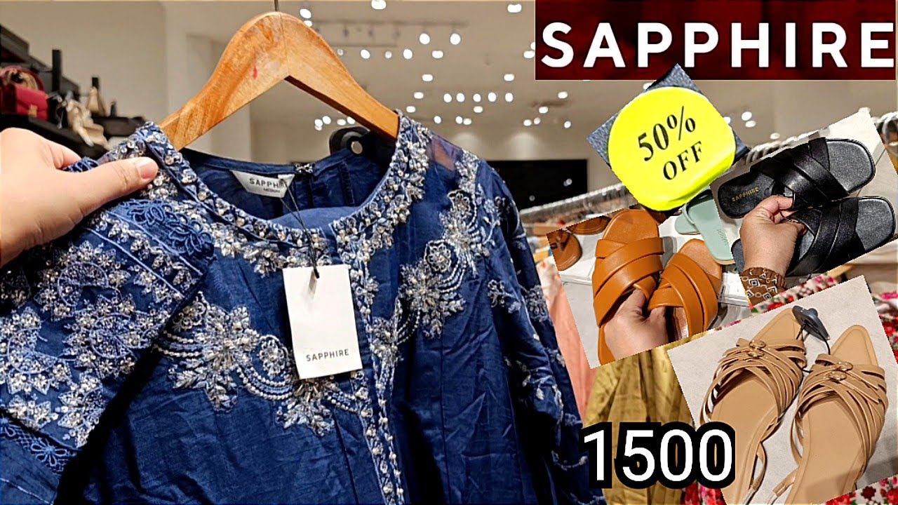 Sapphire Sale 2024 Flat 50%Off♥️Sapphire Slippers Flats1500♥️Sapphire Winter Sale♥️