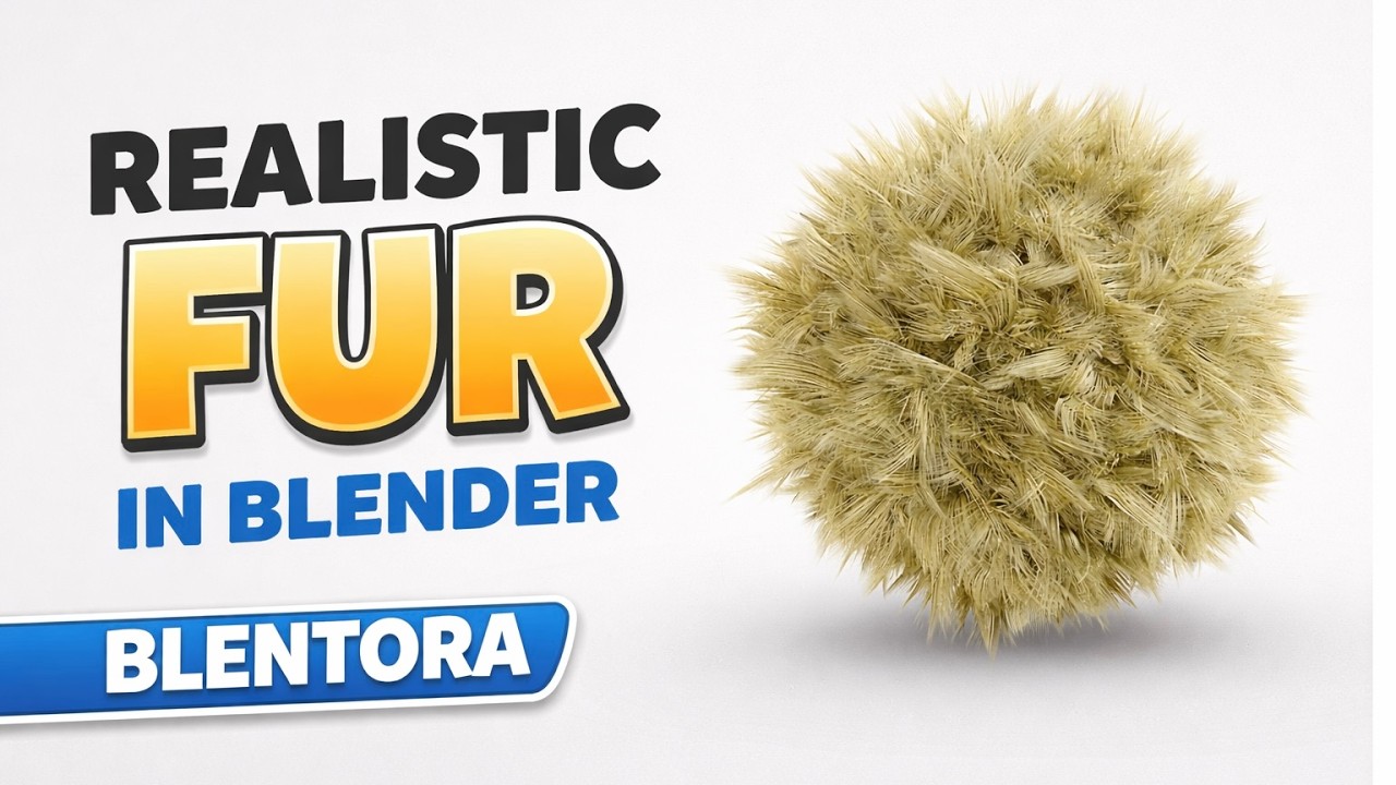 How to Create Realistic Fur in Blender (Beginner to Pro)