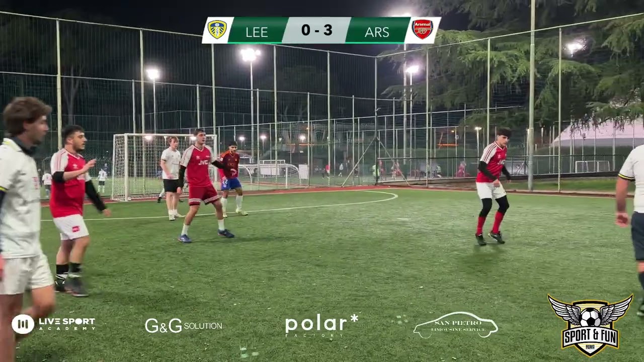 🏆  Roma Sport & Fun | C5 Premier League | Leeds - Arsenal