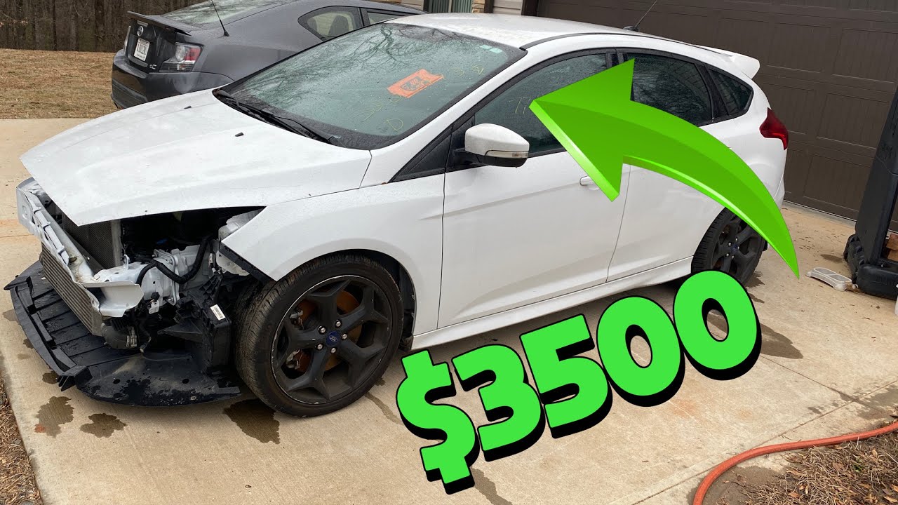I Paid $3500 For This 2016 Ford Focus ST! [Rebuild Project Part 1]