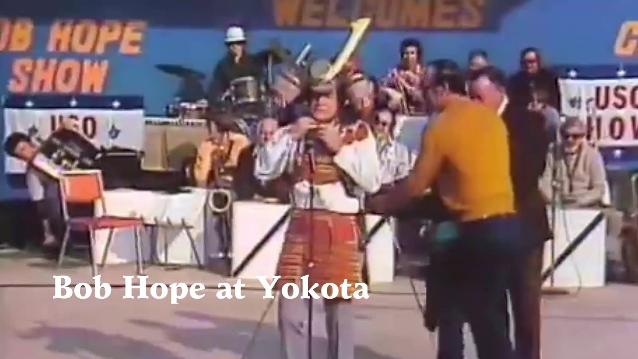 Bob Hope at Yokota - Dec. 18, 1972