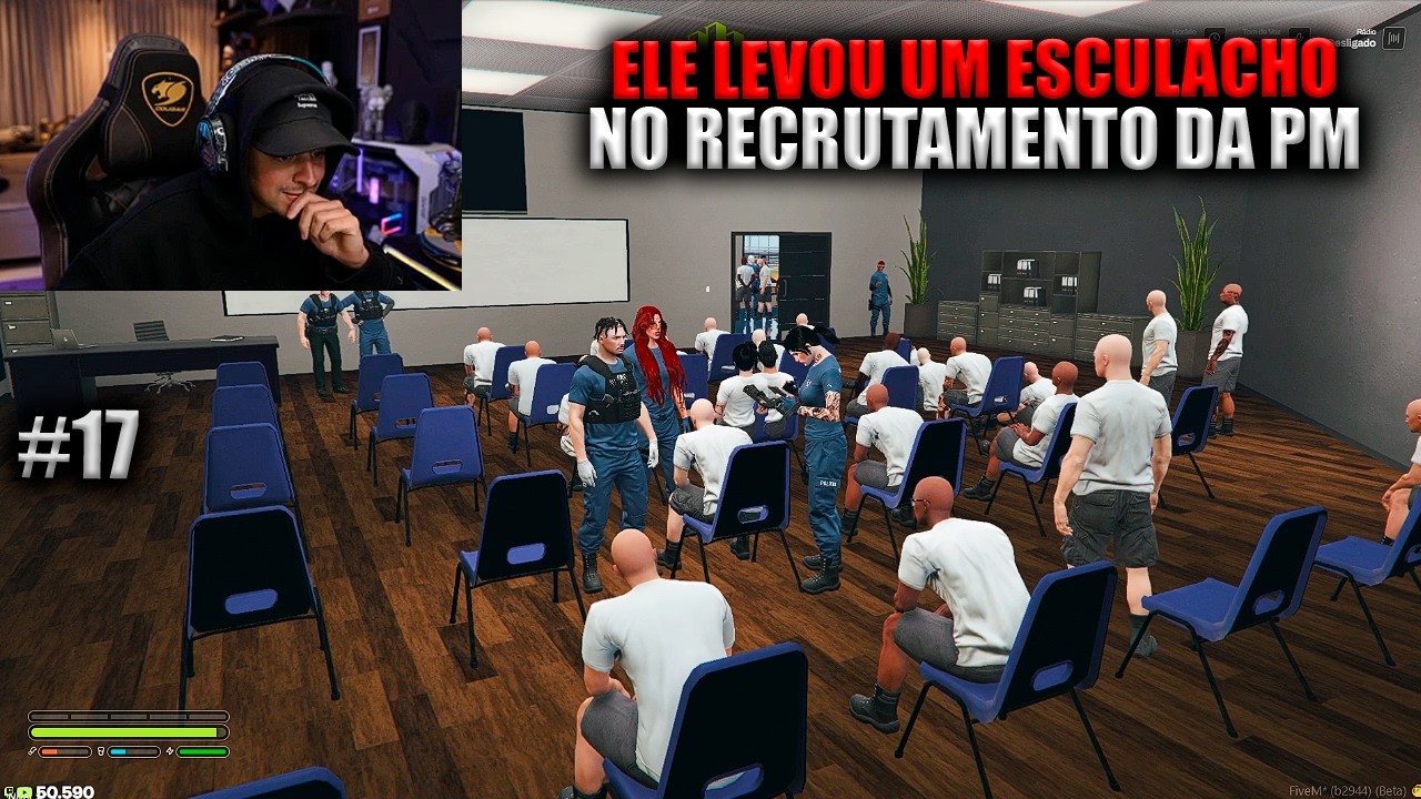 ELE LEVOU UM ESCULACHO NO RECRUTAMENTO DA PM! EP 17