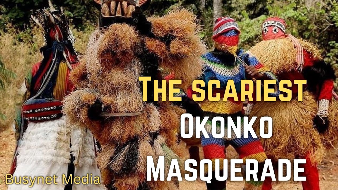 The Okonko   masquerade