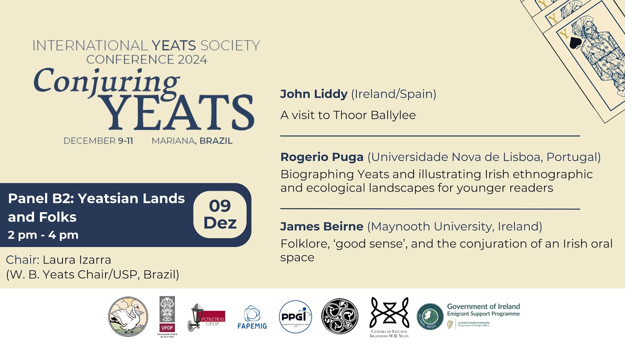 International Yeats Society Conference 2024: Conjuring Yeats - December, 9