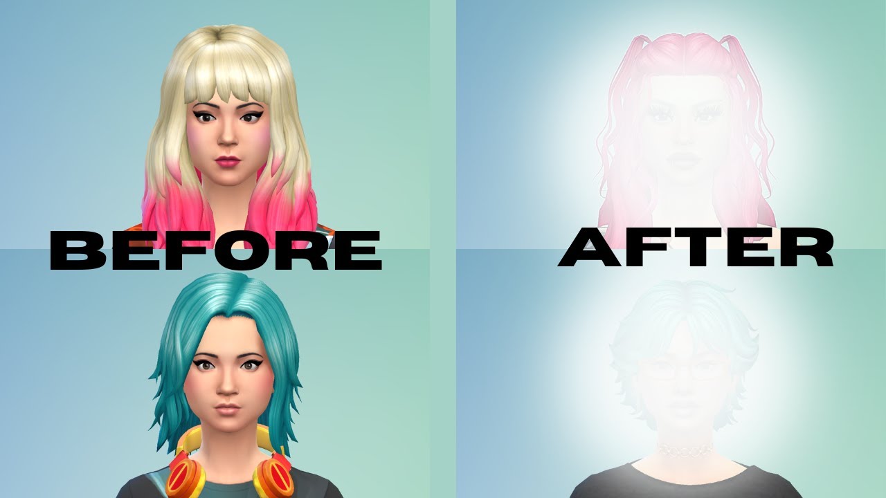 Sims 4 Townie Makeover | Candy & Yuki Behr | Create a Sim