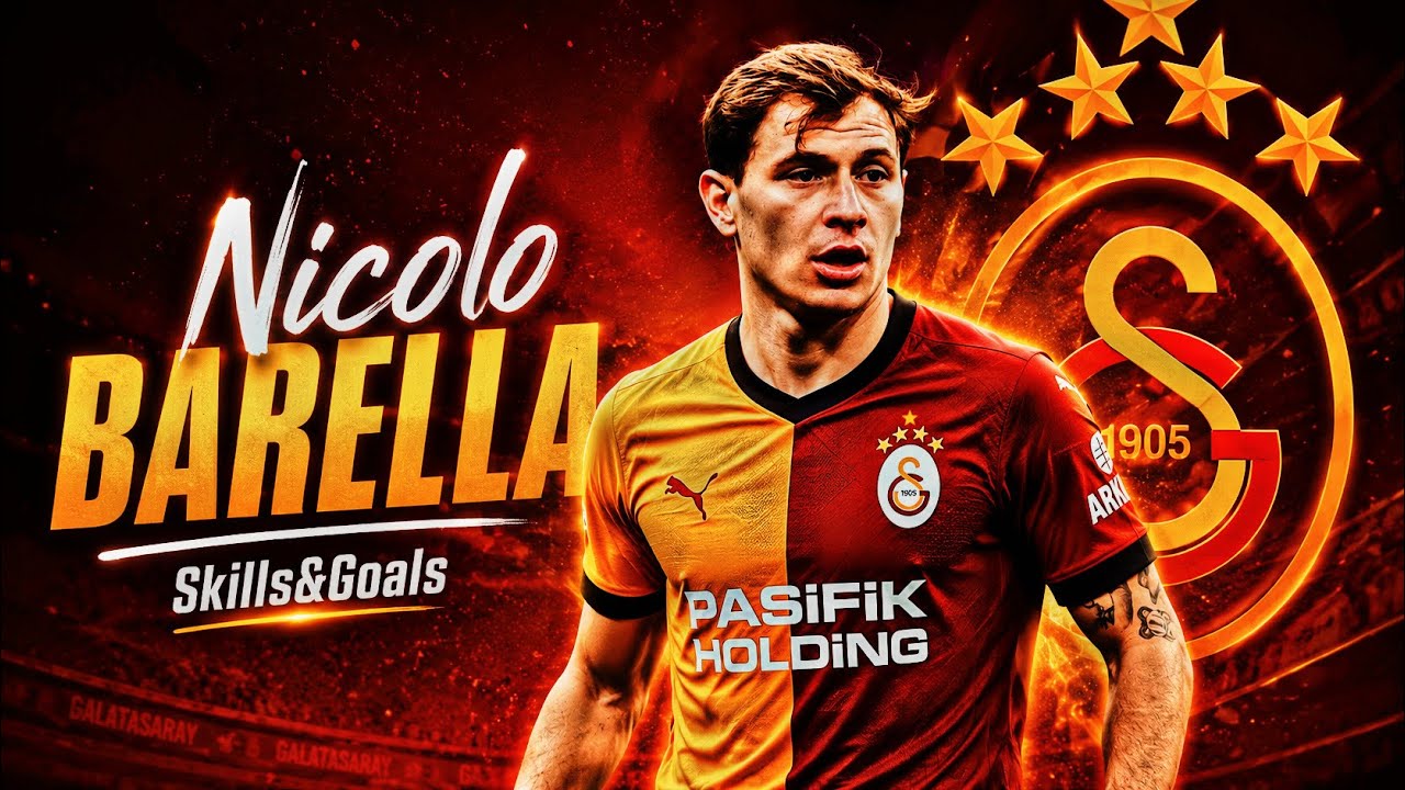 Nicolo Barella 🇮🇹| Welcome To Galatasaray ?🟡🔴 | Skills & Goals | 2026 | HD #barella 