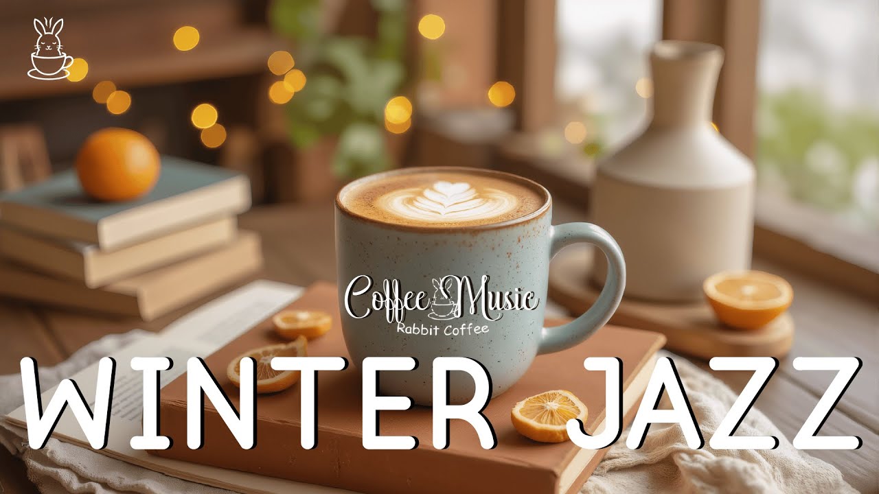 Gentle Winter Coffee Jazz ☕ Relaxing Winter Coffee Music & Bossa Nova Instrumental for Positive Mood
