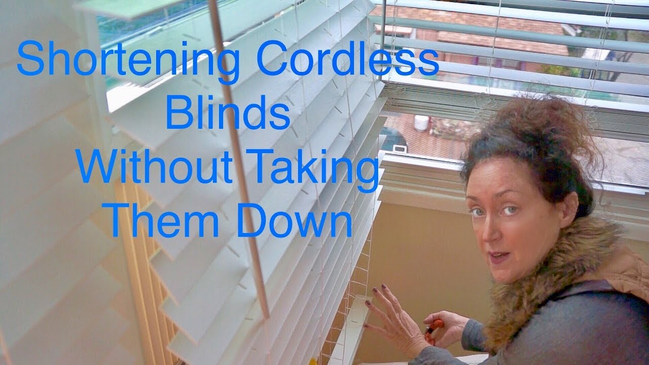 Blind shortening creating a custom length