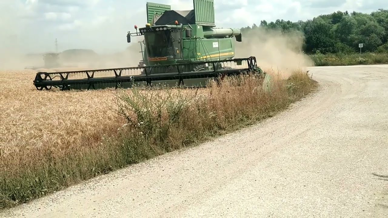 Žatva pšenice 🌾 / John Deere S690i ,S680i/ Donau Farma 🚜