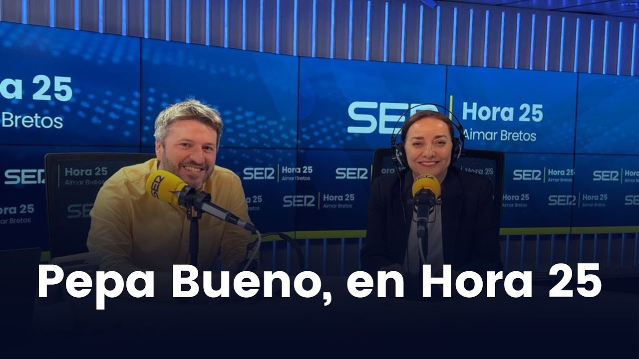 📽🔴 Entrevista a Pepa Bueno en Hora 25
