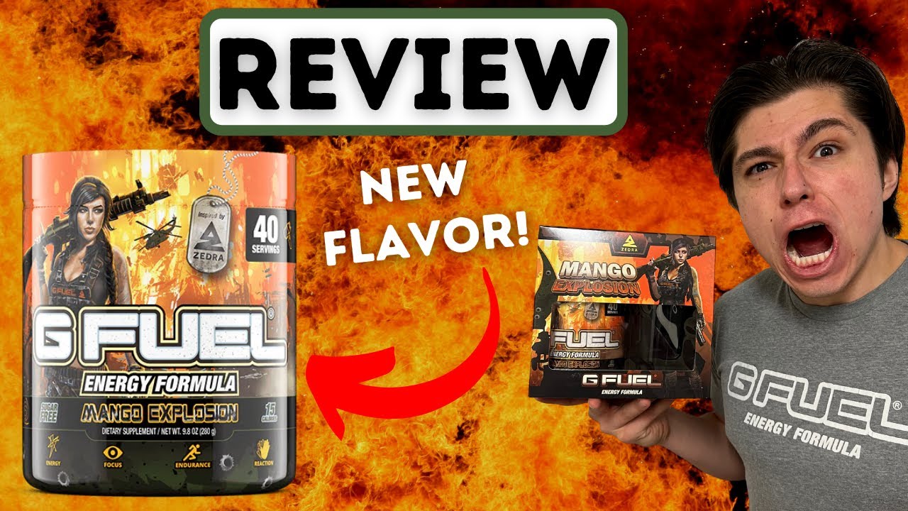 Mango Explosion GFUEL Flavor REVIEW!