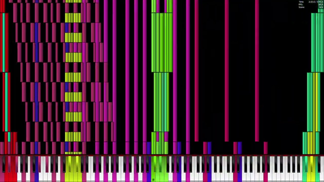 [Black MIDI] Senbonzakura | 13.520.443 Notes | Legit Run (Ryzen 7 MS Surface Edition)