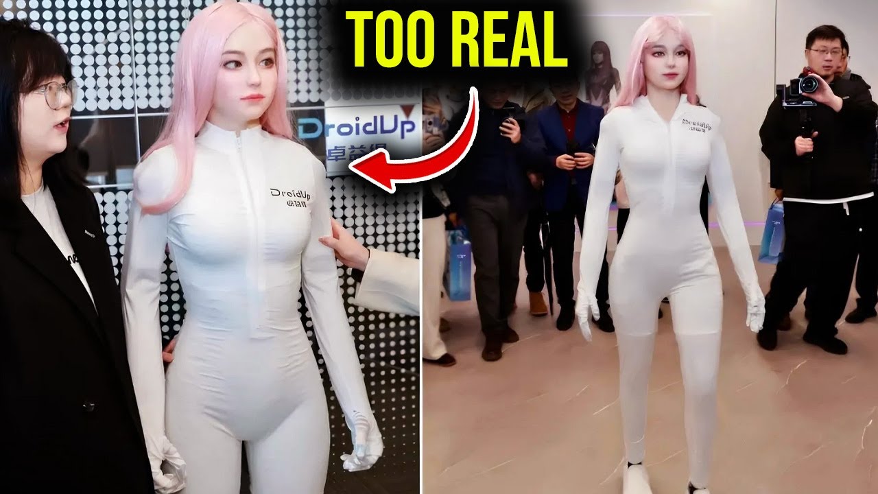 This Humanoid Robot Looks Too Human to Be Real