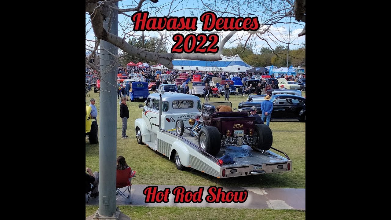 Hot Rod Show Lake Havasu Deuces Car Club 2022 Full Show, Hundreds of Cars Lake Havasu City Arizona