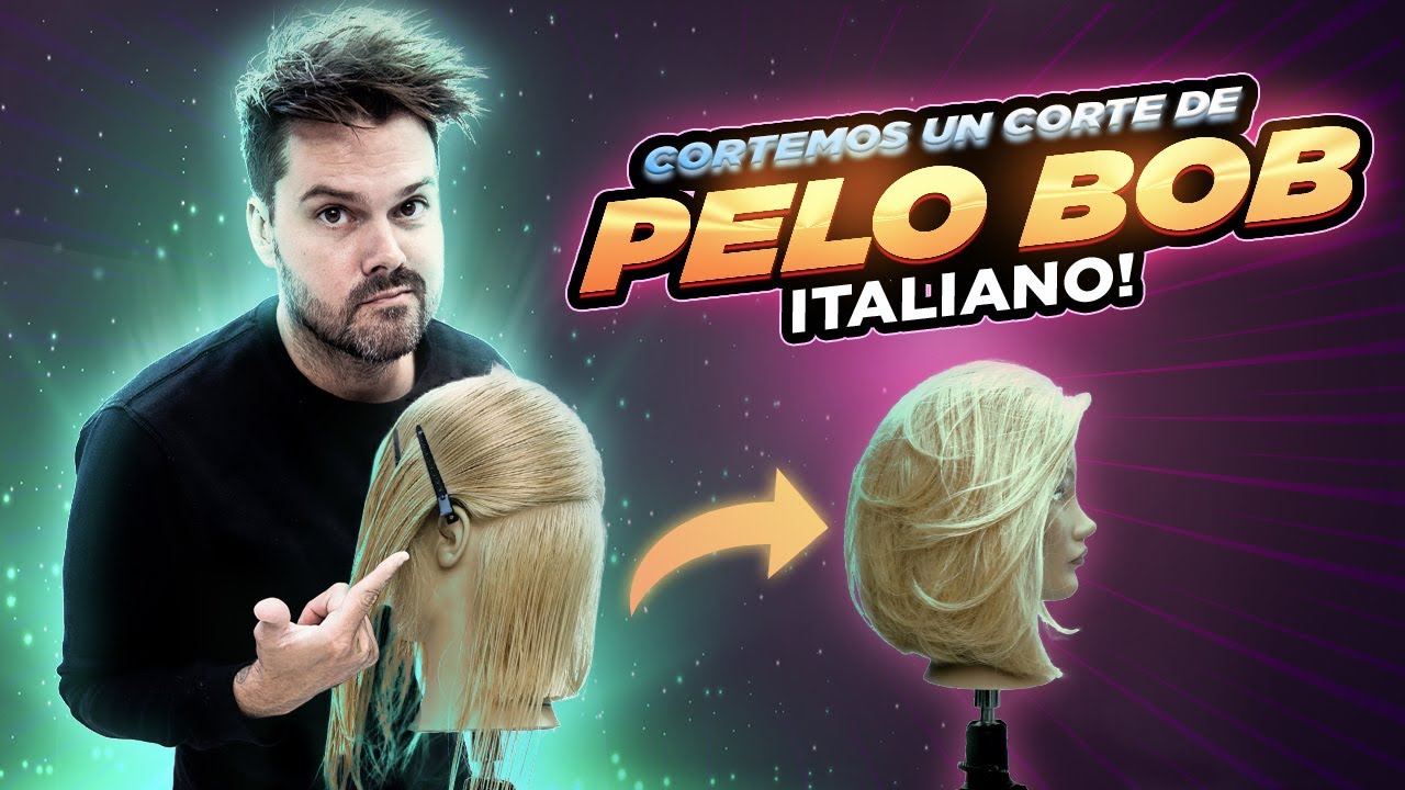 como cortar un bob italiano | Tutorial de corte de pelo