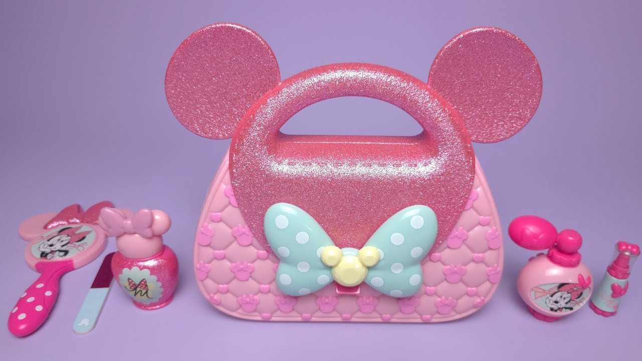 Disney Minnie Mouse Beauty Set Satisfying with Unboxing Compilation Toys ASMR 