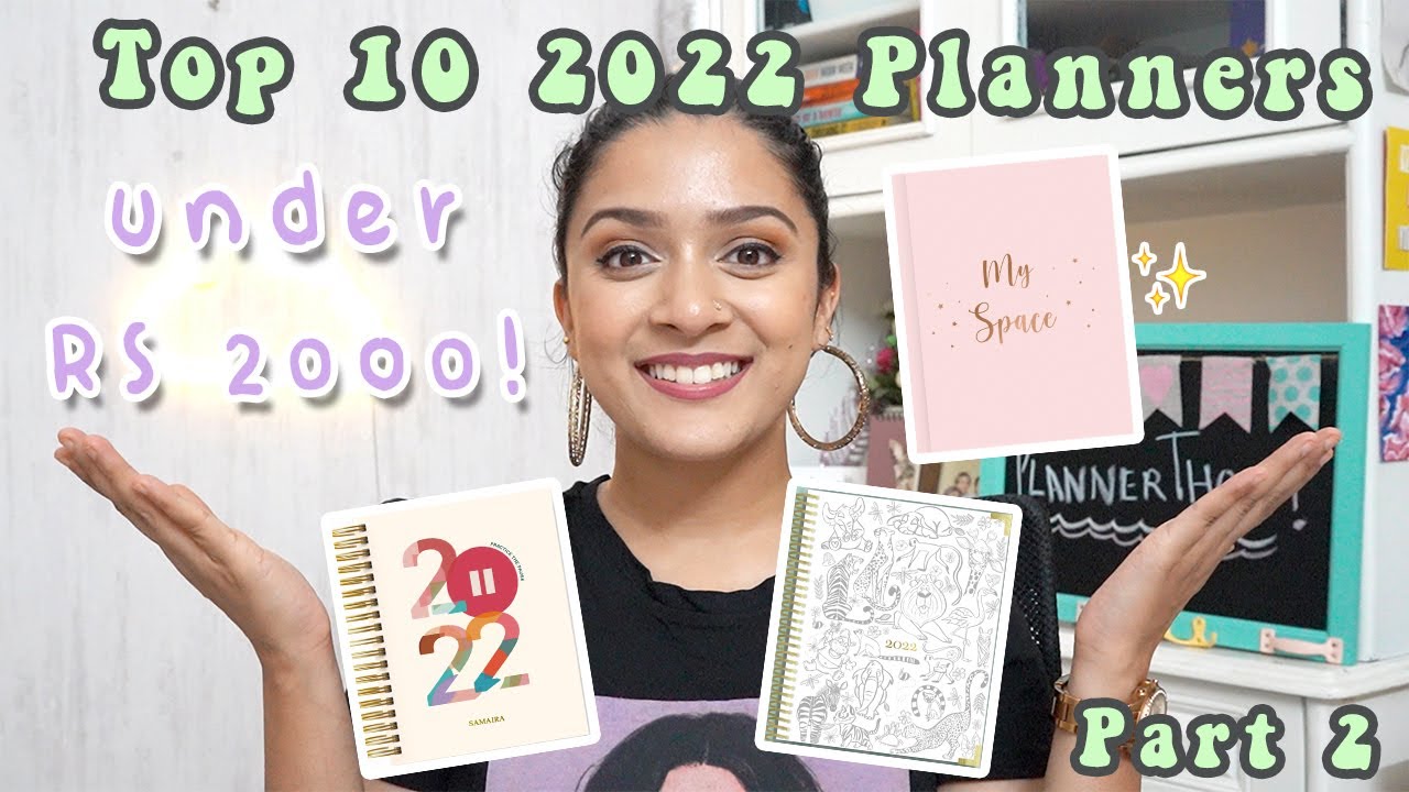 2022 Dated Planners Under 2000 | which one to buy | in-depth first impression & review| #Plannerthon