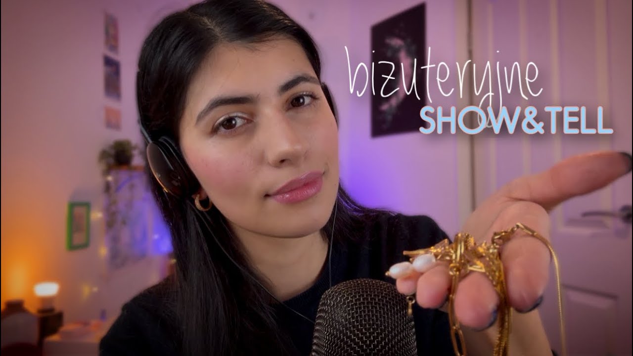 ASMR po polsku MOJA BIŻUTERIA show&tell PART 1 💎