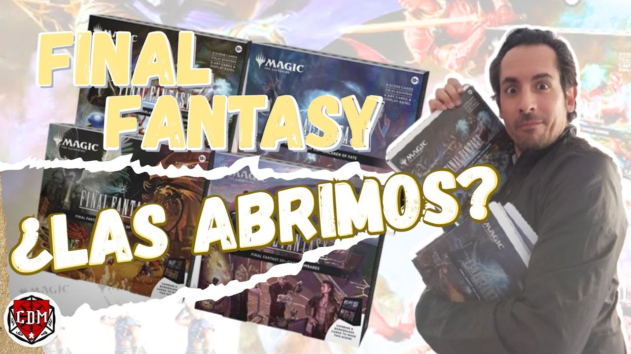 FINAL FANTASY Scene Boxes 🏰: Magic the Gathering | UNBOXING 📦!!