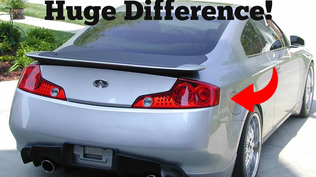My Infiniti G35 Gets A Small Makeover! | Infiniti G35 Trunk Installation, Review & Comparison