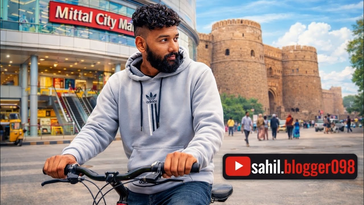 Ajj Di Ride 🚴‍♂️ Bathinda Mittal Mall te Qila | Punjabi Vlog