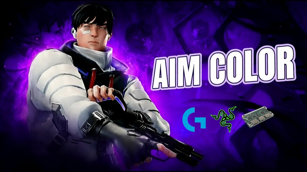 CONFIRA NOVO AIM COLOR VALORANT - 100% EXTERNAL (GHUB RAZER MAKCU CAPTURE CARD)