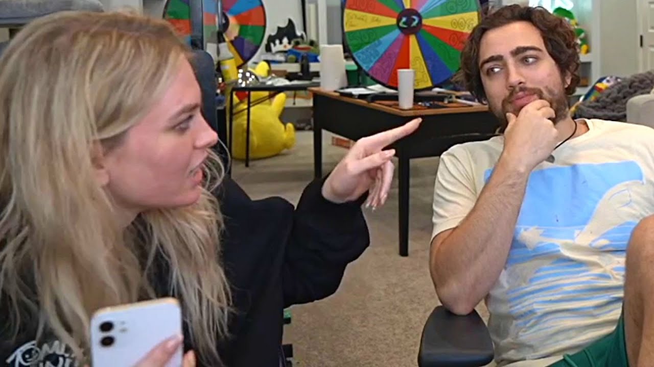 QTCinderella даёт пощёчину Мизкифу за неуважение к Майе