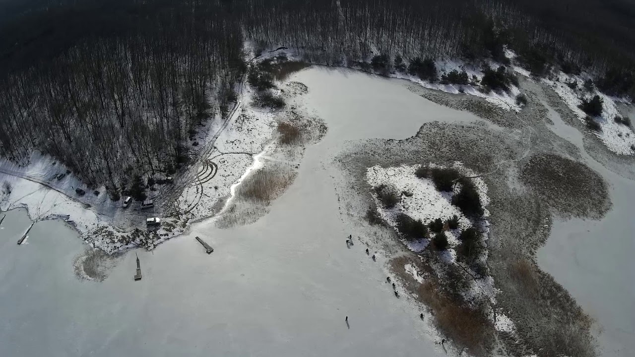 FPV о Оселя зимова рибалка
