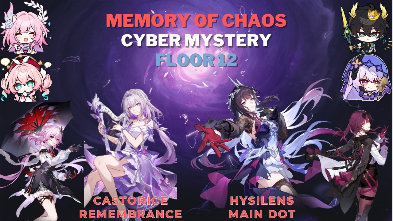 DOT TEAM DEFEAT ZANDAR!! E0S1 Castorice & E0S0 Hysilens!! - Memory of Chaos: Cyber Mystery (XII)