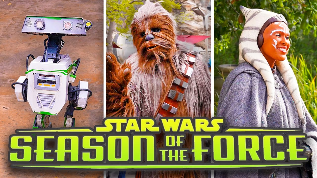Star Wars: Season of the Force at Disneyland 2024: NEW Hyperspace Mountain, Star Tours & Droids [4K]