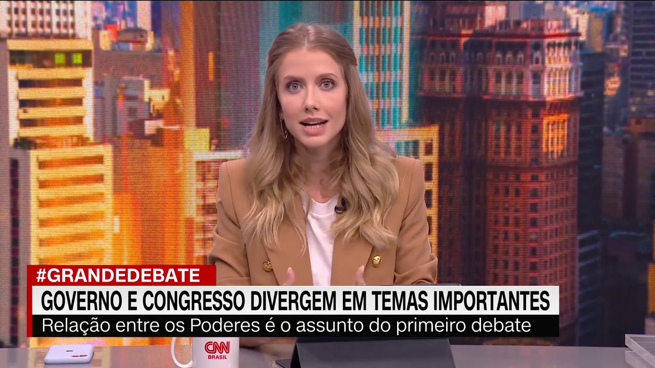 O Grande Debate: Gabriela Prioli e Caio Coppolla falam da relação entre Poderes - CNN Brasil