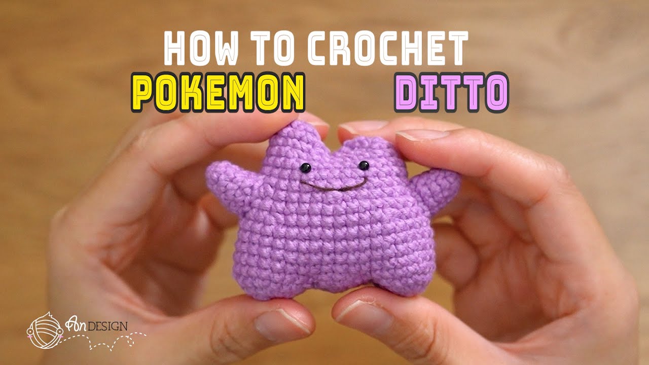 How to crochet | Pokemon - Ditto amigurumi