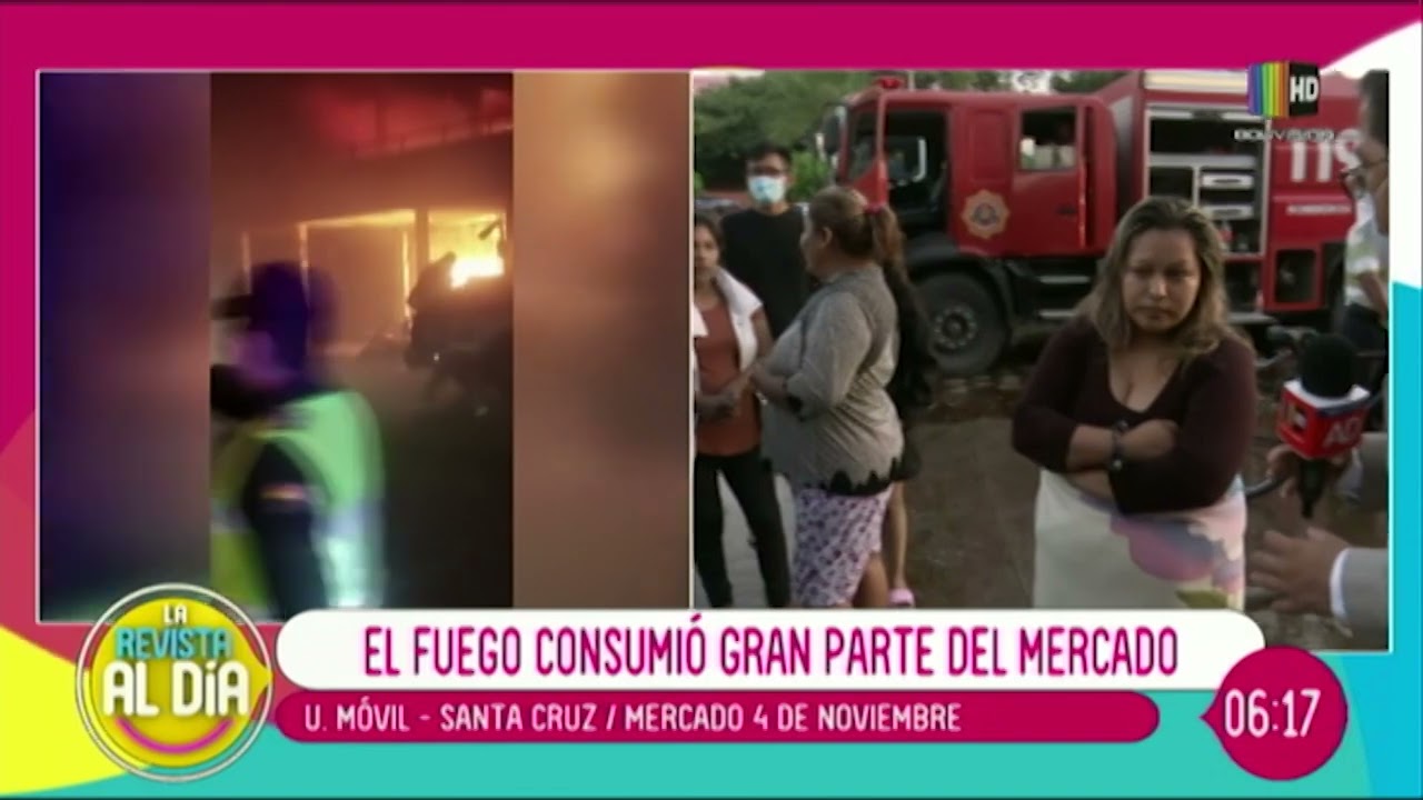 Un día difícil para los comerciantes del mercado 4 de noviembre