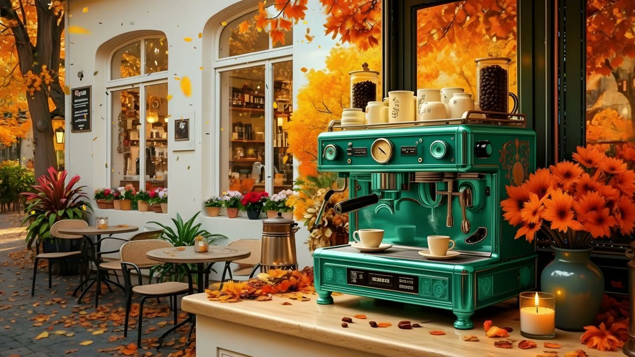 Morning Coffee Jazz ☕ Relaxing Autumn Bossa Nova Café Music for Study and Focus