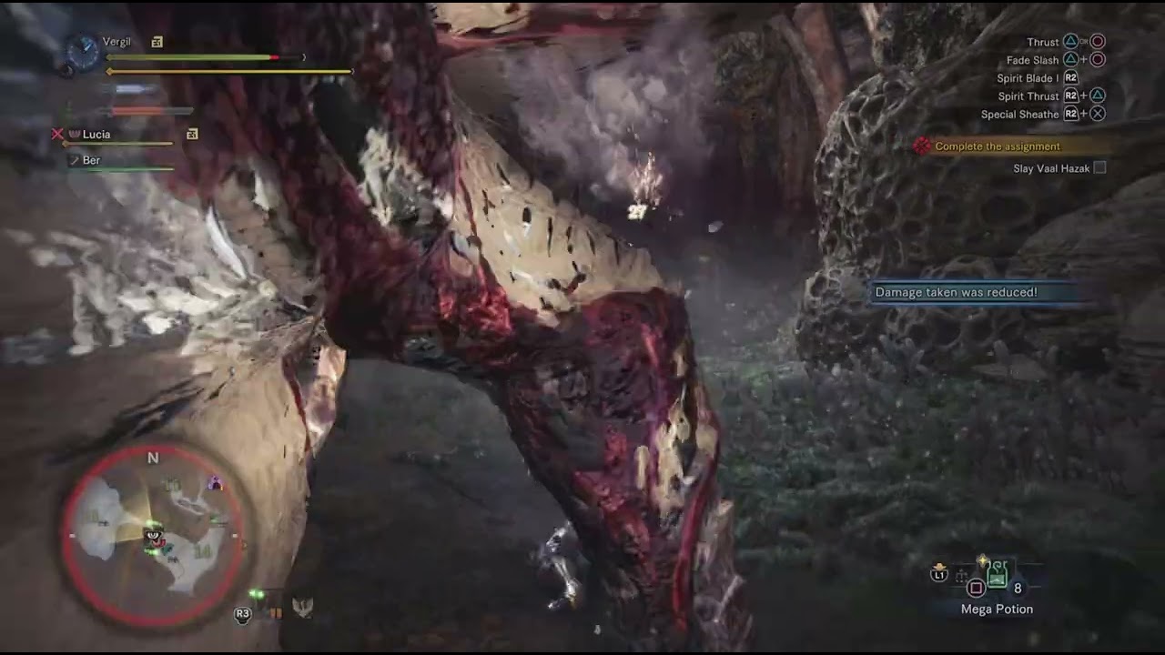 First fight against vaal hazak