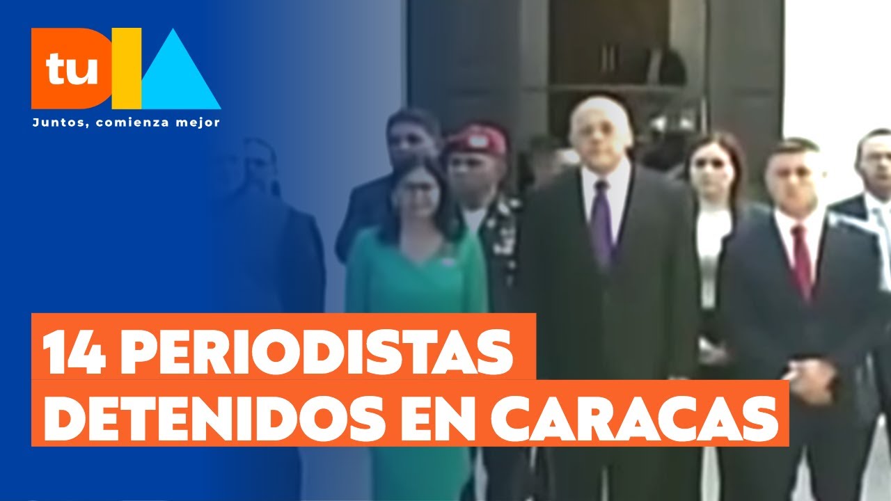 ¿Por qué detuvieron a 14 periodistas en Venezuela? | Tu Día