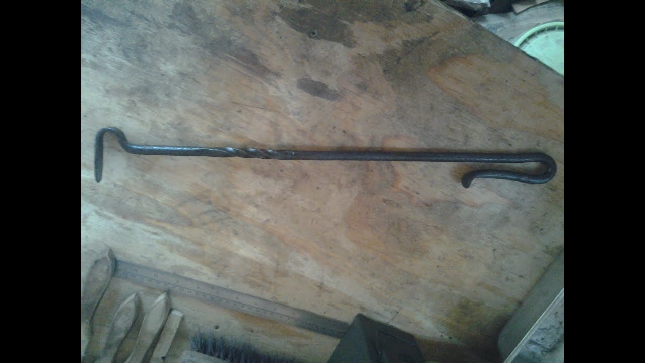 Forging a Fire Poker for my Etsy Shop