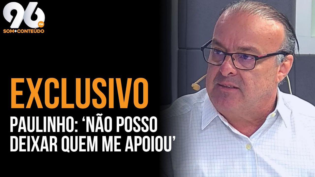 PAULINHO CITA COMPROMISSO COM ROGÉRIO MARINHO E ÁLVARO, MAS NEGA PROBLEMA COM AGRIPINO
