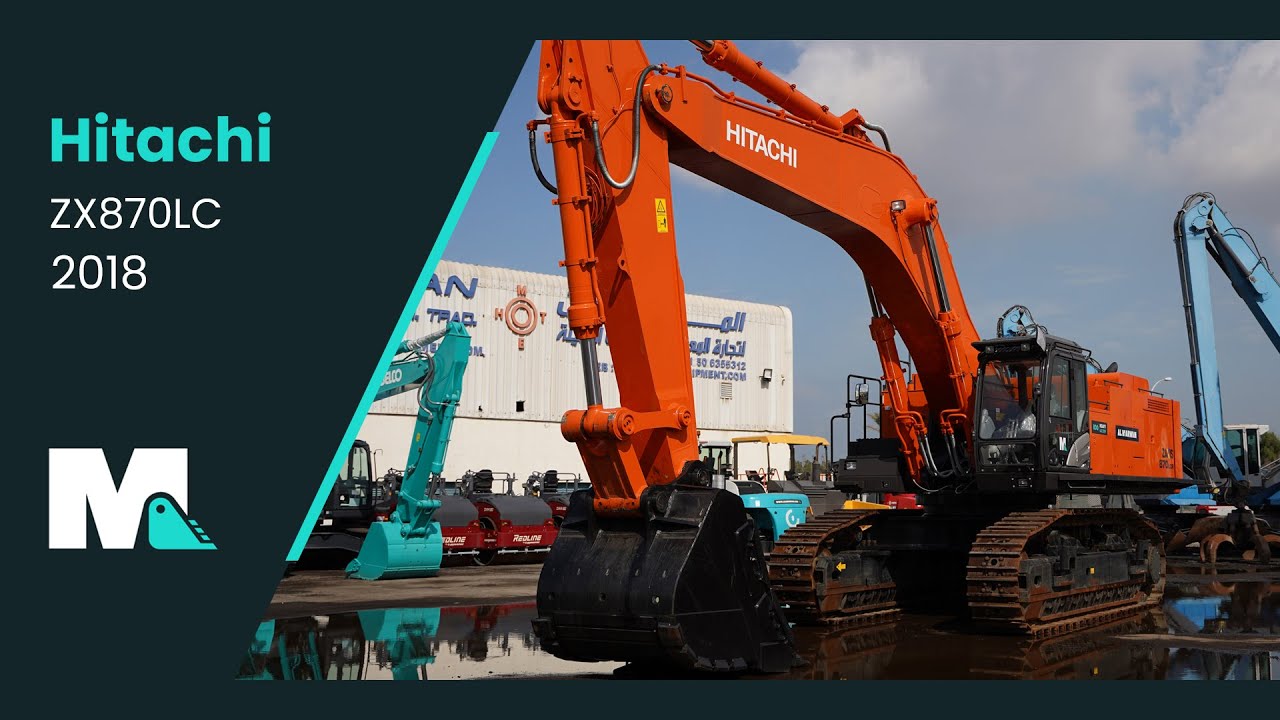 Hitachi ZX870LC Crawler Excavator | 2018