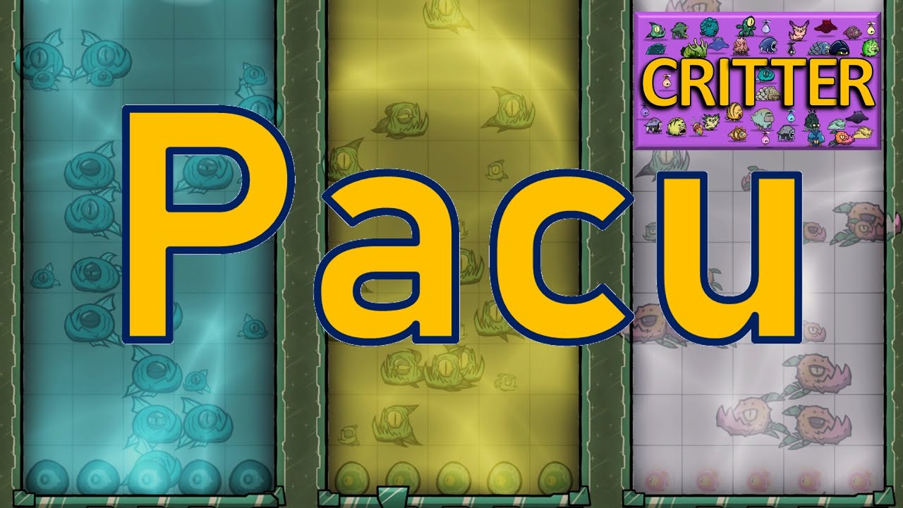 Oxygen Not Included - Critter Tutorial Bites - Pacu