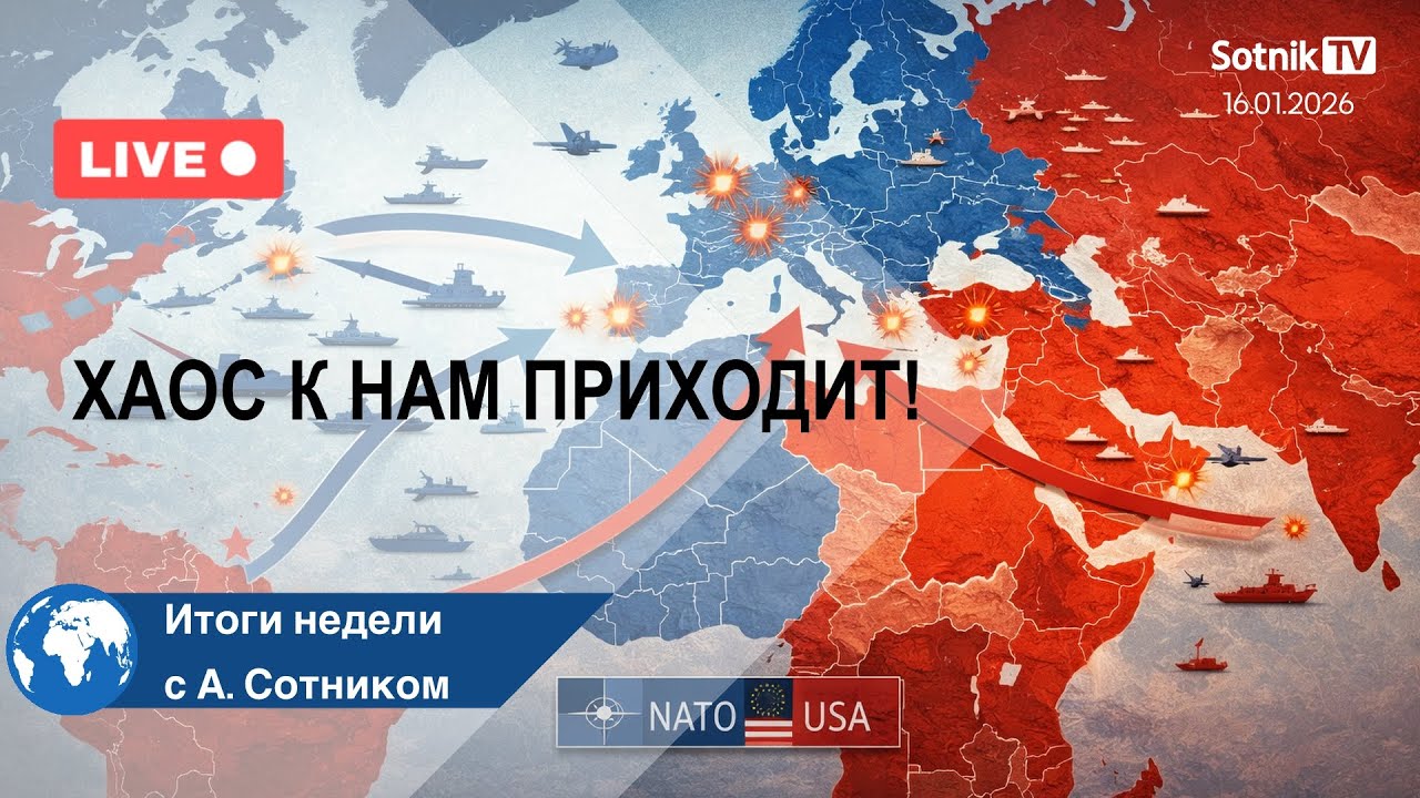 ХАОС К НАМ ПРИХОДИТ! Итоги недели с А. Сотником