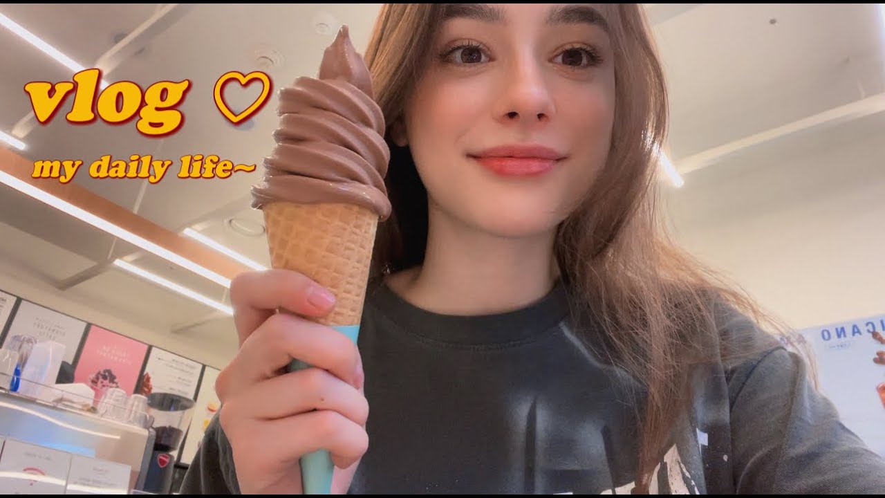 VLOG♡ день из моей жизни в Сеуле / готовлюсь к выпуску своей косметики / утренние ритуалы / учеба~