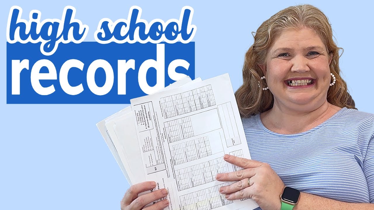 Homeschool Records for High School: Everything You Need to Know