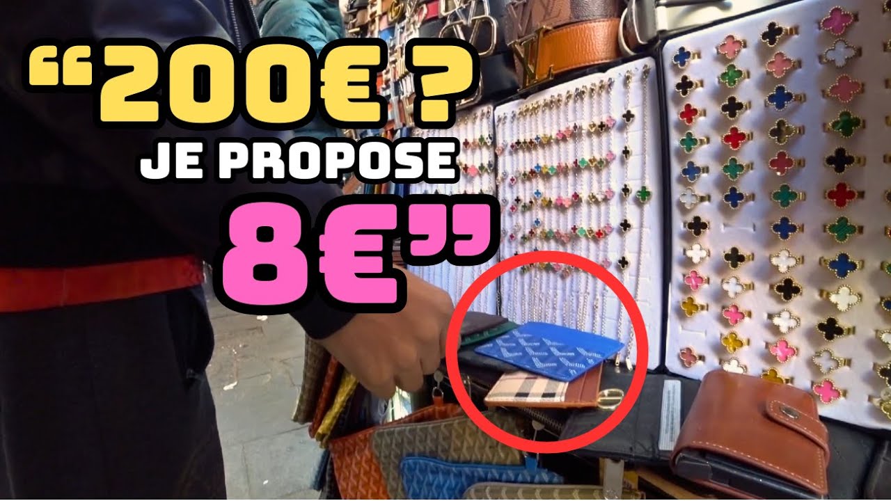 Le marché de contrefaçons LE PLUS FOU de Marrakech ! 🇲🇦