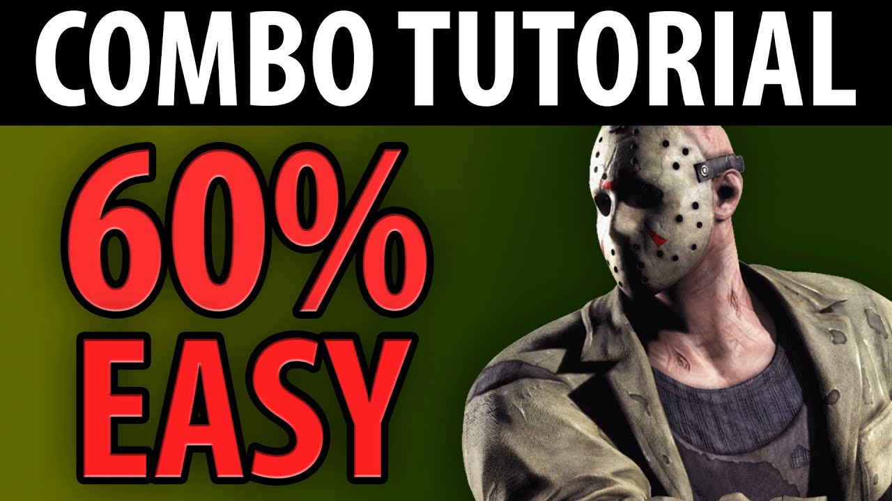 Mortal Kombat X - Jason: 60% Combo Tutorial  - EASY!